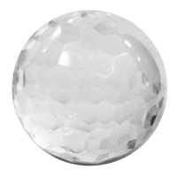 Feng Shui Kristallkugel 60mm facettiert auf Holzsockel