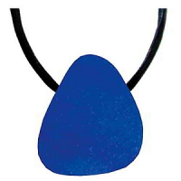 Saphirquarz Schmeichelstein gebohrt ca. 2-4cm