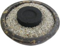 Alpenländische Rauhnacht 7-tlg Rauhnächte Räucherset mit Räucherschale braun für Hausreinigung & Kehraus.