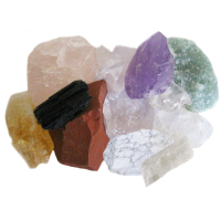 Edelsteinwasser innere Ruhe und Entspannung 4-tlg Set 300g Wassersteine