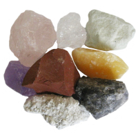 Edelsteinwasser Fit und Schlank 5-tlg Set Wassersteine + 1 Liter Krug