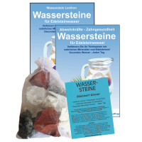 Edelsteinwasser Diät Kombination 4-tlg Set Wassersteine 300g