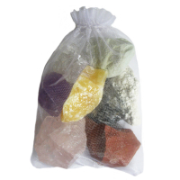 Edelsteinwasser Gehirn & Gedächtnis 5-tlg Set Wassersteine + 1 Liter Krug