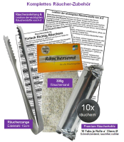 Hexenkessel Räuchergefäß Räucherschale 6-tlg Räucherset Starterset zum räuchern mit Räucherzubehör.