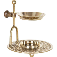 Weihrauchbrenner Räucherstövchen Räuchergefäß 6-tlg Räucherset mit Al-Hojari Weihrauch & Räucherzubehör.