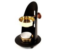 Räucherstövchen Weihrauchbrenner Räuchergefäß 7-tlg Räucherset mit Al-Hojari Weihrauch, Zange & Räucherzubehör.