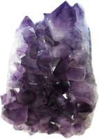 AMETHYST Edelstein Schmuckstein Chakrastein (7.Chakra) Wasserstein für Edelsteinwasser 1x Kristall Stücke ca. 6-7cm