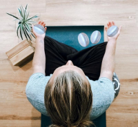 SELENIT Kristall Energie Set 2x Chakra Linsen ca. 6cm für Meditation, Ruhe, Entspannung.