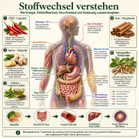 Bitterstoffe 7 Kräuter DIGESTIF 120 Kapseln - Appetitanregend, verdauungsfördernd ►Fettstoffwechsel, Leber, Galle, Durchblutung.