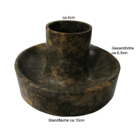 Räuchergefäß Smudge Holder braun + Sage weißer Salbei 5-tlg Räucherset