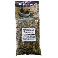 Alpenländische Rauhnacht 7-tlg Rauhnächte Räucherset mit Räucherschale schwarz für Hausreinigung & Kehraus.