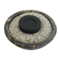 Schamanische Rauhnacht 7-tlg Räucher-Set mit Räucherschale braun, Räuchermischung, Rauhnachtfibel & Räucherzubehör.