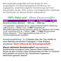 Bockshornklee Fenugreek aktiviert ganze Samen 720 Kapseln Ohne Zusatzstoffe Natur Pur