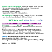 11 Kräuter & Bitterstoffe 120 Kapseln nach Hildegard von Bingen