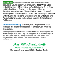 Basen Vital Sango Koralle + Citrate + Chlorella 720 Kapseln