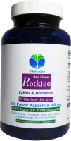 ROTKLEE 180 Kapseln natürliche Meno-Balance Isoflavone. Wechseljahre und Menopause - ZYKLUS & HARMONIE für die FRAU - NATUR pur [OHNE ZUSATZSTOFFE]