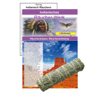 Beifuß Präriebeifuß Wüstenbeifuß zum räuchern und für Rauhnächte 2-TLG Räucherset. 1X Smudge Bündel + 1x Booklet & Beschreibung.