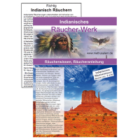 Beifuß Präriebeifuß Wüstenbeifuß zum räuchern und für Rauhnächte 2-TLG Räucherset. 1X Smudge Bündel + 1x Booklet & Beschreibung.
