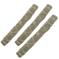 Beifuß Präriebeifuß Wüstenbeifuß XXL ca. 22cm zum räuchern 4-TLG Räucherset. 3X Smudge Bündel + 1x Booklet & Beschreibung.