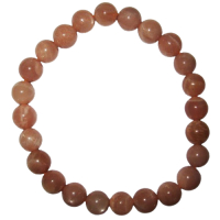 Sonnenstein 8mm Kugelarmband Edelsteinarmband