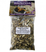 Angelikawurzel & weißer Salbei zum räuchern 2 x 60ml Räucherwerk 6-tlg Räucher-Set mit Räucherwerk für Hausreinigung & Rauhnächte inkl Räucherkohle + ZUBEHÖR.