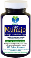 MUMIJO Altai Shilajit 120 Kapseln reines Harz - Fulvinsäure, Antioxidantien, Ayurveda Geheimnis für WORK-LIFE-BALANCE - 100% NATUR pur ►OHNE Zusatzstoffe.