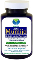 MUMIJO Altai Shilajit 180 Kapseln reines Harz - Fulvinsäure, Antioxidantien, Ayurveda Geheimnis für WORK-LIFE-BALANCE - 100% NATUR pur ►OHNE Zusatzstoffe.