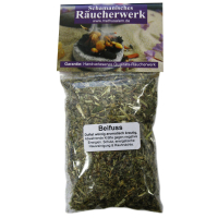 BEIFUSS Beifuß & weißer Salbei zum räuchern 2 x 60ml Räucherwerk 6-TLG Räucher-Set mit Räucherwerk für Hausreinigung & Rauhnächte inkl Räucherkohle + ZUBEHÖR.