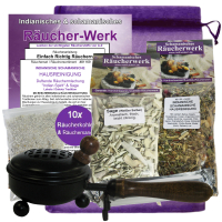 Hausreinigung und Schutzräucherung 7-tlg Räucherset für spirituelle Reinigung und energetischen Schutz