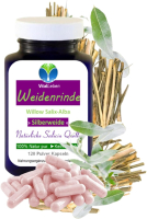 Weidenrinde 120 Kapseln Silberweide Natur Pur ohne Zusatzstoffe