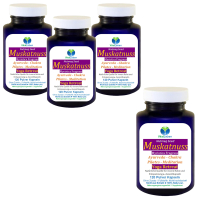 Muskat Muskatnuss Yoga Retreat - Anti Stress 480 Kapseln Auszeitkapseln für Ayurveda - Chakra - Pilates - Meditation. Natürliche Quelle für innere Ruhe und Entspannung [100% NATUR pur]