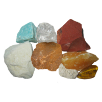 Edelsteinwasser Magen & Darm 4-tlg Set Wassersteine 300g