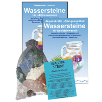 Edelsteinwasser Herz & Kreislauf Mischung 4-tlg Set 300g Wassersteine