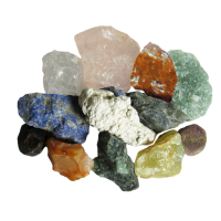 Edelsteinwasser Herz & Kreislauf 5-tlg Set Wassersteine + 1 Liter Krug