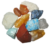 Edelsteinwasser Verdauung & Stoffwechsel 5-tlg Set Wassersteine + 0,5 Liter Krug