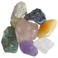 Edelsteinwasser Wellness 4-tlg Set Wassersteine 300g