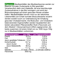 Maulbeerblatt 720 (4x180) Pulver Kapseln Natur pur OHNE Zusatzstoffe