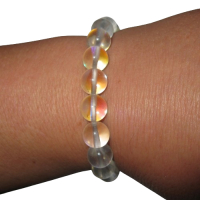 Angel Light 10mm Kugelarmband Edelsteinarmband