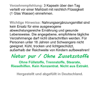 LUNGENKRAUT Pur 360 Kapseln Lungenkraft - Lunge & Atemwege NATÜRLICH verwöhnen [OHNE ZUSATZSTOFFE]