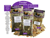 2x 120ml Großpackungen Räuchermischung mit 20 Kräutern Hölzern Harzen Räucherwerk. 1x 50ml Weihrauch & Myrrhe für alle Rauhnächte und Dreikönige.