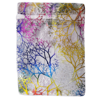 Rohdiamant schwarze Kristall Diamant Kette mit 925 Silber Verschluss