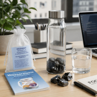 EDELSCHUNGIT Wassersteine 100g zur Wasser-Aufbereitung für EDELSTEINWASSER