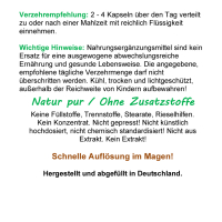 Verdauung anregen NATÜRLICHER Verdauungshelfer KÜMMEL 120 Verdauungs-Kapseln