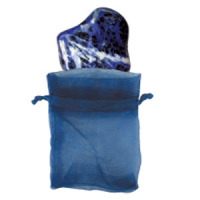 Trommelstein chakraaktiv 6. Chakra Sodalith