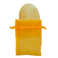 Trommelstein chakraaktiv 3. Chakra Calcit gelb