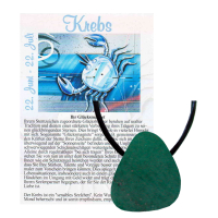 Aventurin Glücksmagnet Anhänger gebohrt Krebs