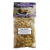 Palo-Santo Holz Granulat 60ml Räucherwerk zum räuchern für Rauhnächte Schutz Hausreinigung Meditation.