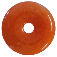 Carneol Donut Anhänger ca. 30mm