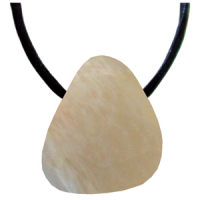 Mondstein Schmeichelstein gebohrt ca. 2-4cm