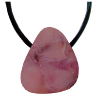 Petalit Schmeichelstein gebohrt ca. 2-4cm